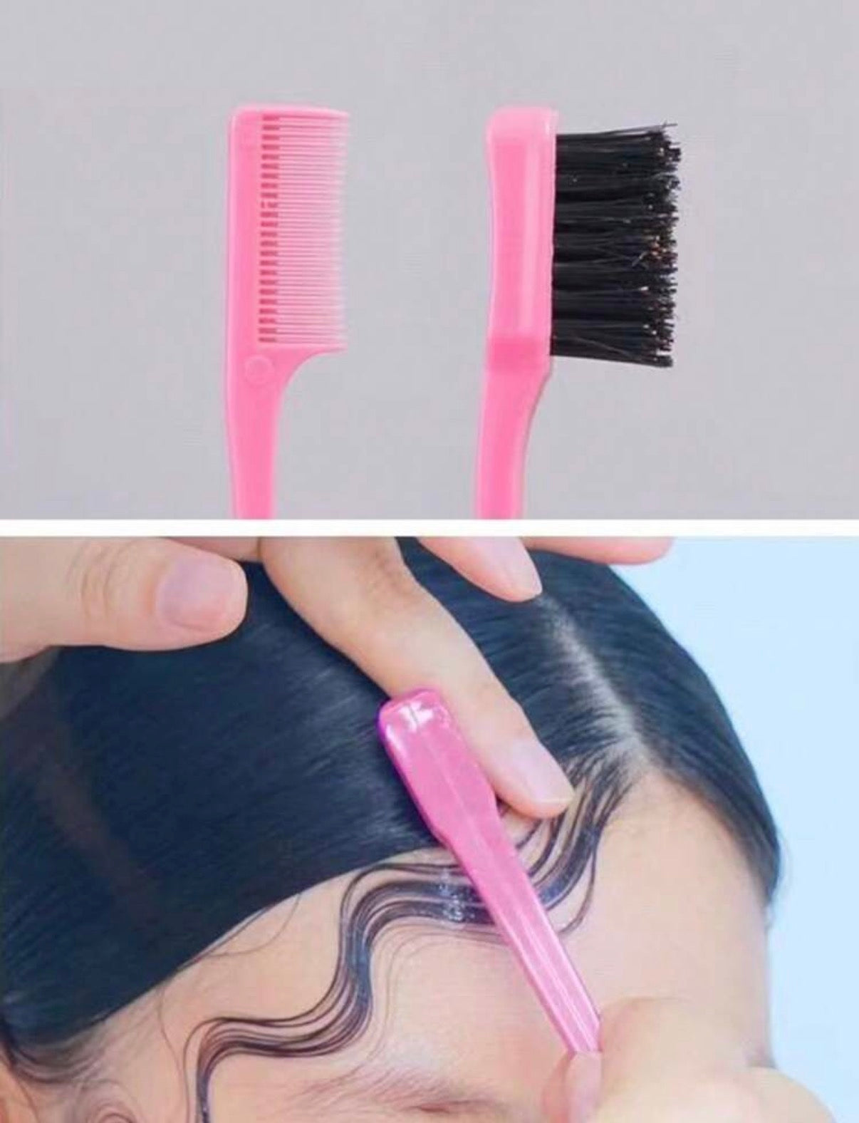 Edge Control Brush for Wigs & Natural Hair – Dual-Ended SB Boutique