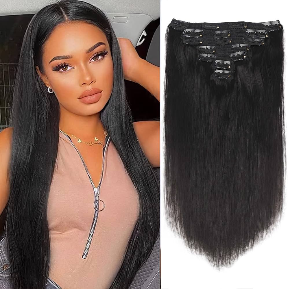 Raw Cambodian Clip-In Hair Extensions — Unprocessed & Single Donor | Simply Beautiful Boutique