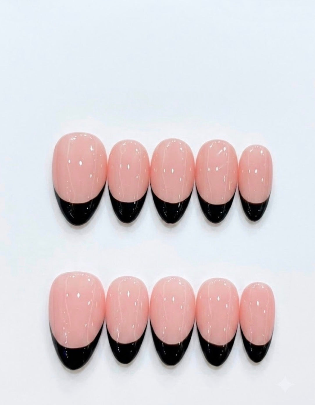 Black Tip Press-On Nails – Salon-Quality Nail Extensions Simply Beautiful Boutique