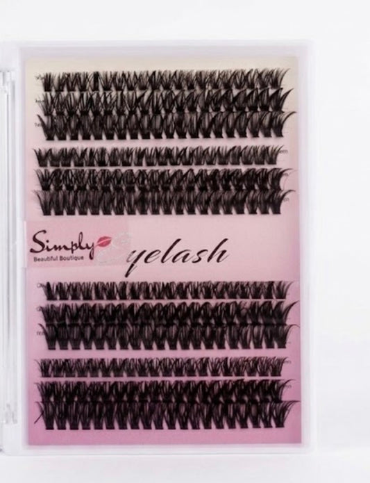 DIY Lash Extensions 60D – Voluminous Cluster Lashes Simply Beautiful Boutique