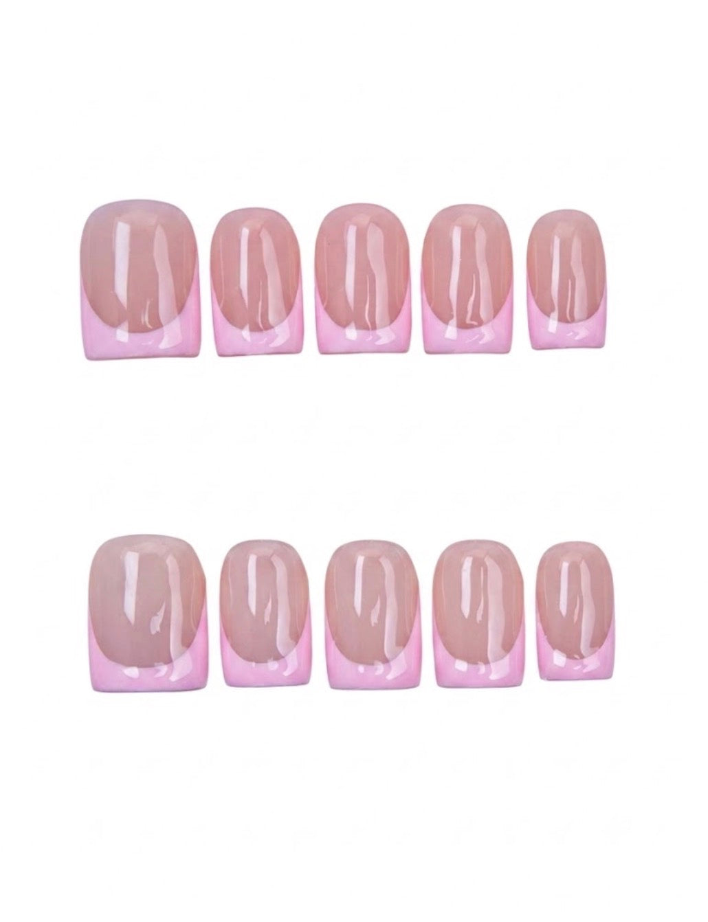 Pink Tip Press-On Nails – Salon-Quality Nail Extensions Simply Beautiful Boutique