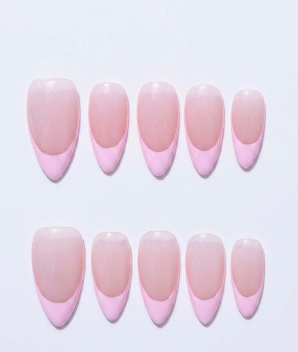 Pink Tip Press-On Nails – Salon-Quality Nail Extensions Simply Beautiful Boutique