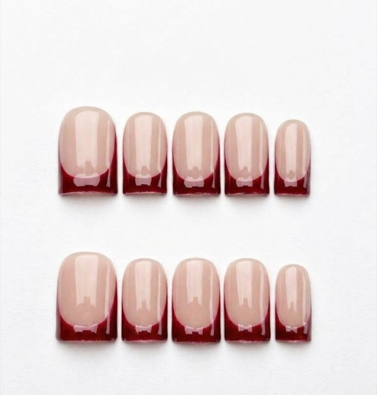 Red Tip Press-On Nails – Salon-Quality Nail Extensions Simply Beautiful Boutique