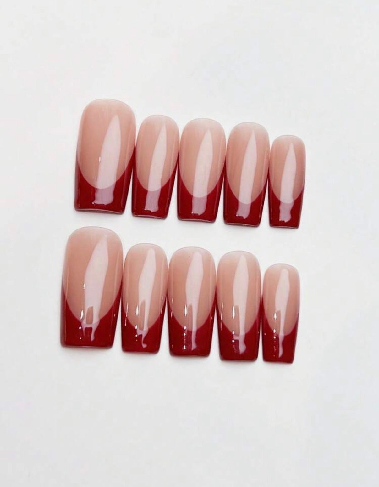 Red Tip Press-On Nails – Salon-Quality Nail Extensions Simply Beautiful Boutique
