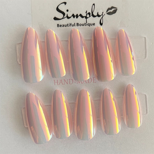 Bold Press On Nails