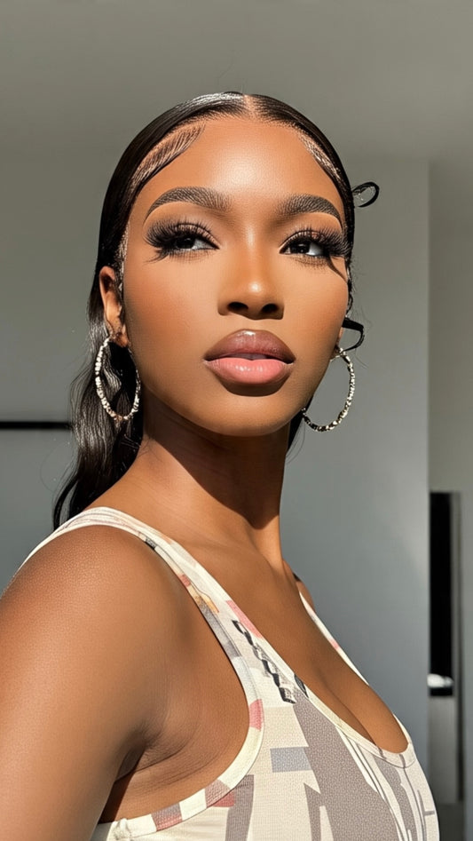 DIY lash extensions