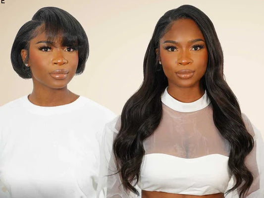 100% Raw Human Hair Clip-In Extensions – Seamless Volume & Length SB Boutique