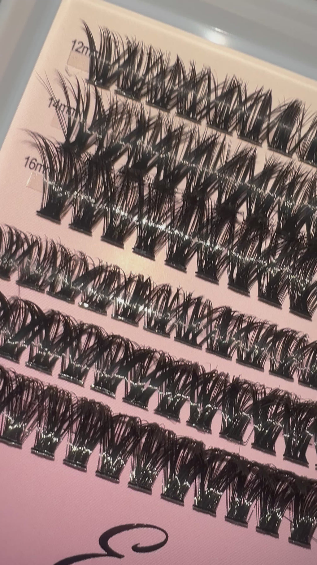 DIY lash extensions 60D