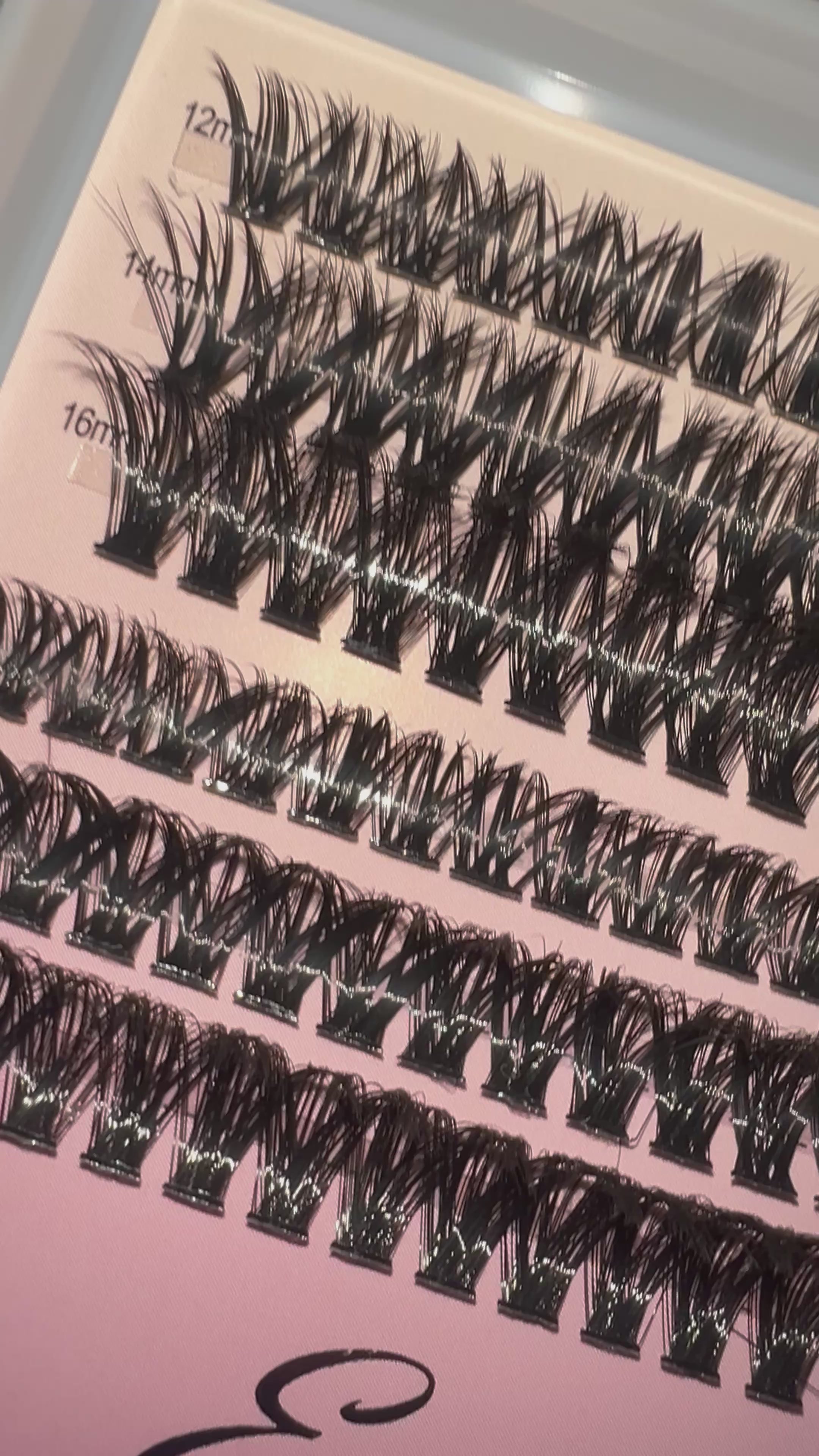 DIY lash extensions 60D